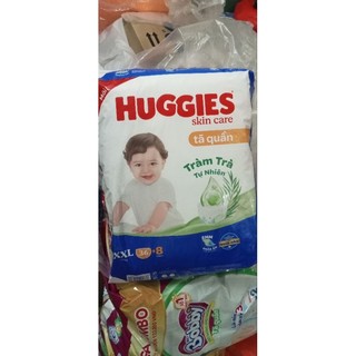Tã quần huggies skincare xxl36+8/xl32+6/l38+6/m42+6