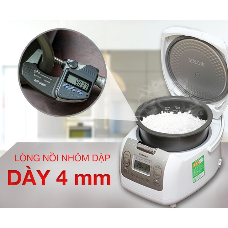 Linh Kiện Nồi Cơm Điện Tử Toshiba Chính Hãng 1.8 RC-18NMFVN  Hàng tháo máy chính hãng