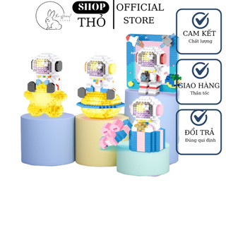 Mô hình lắp ráp phi hành gia mini phát sáng, Đồ chơi lắp ráp