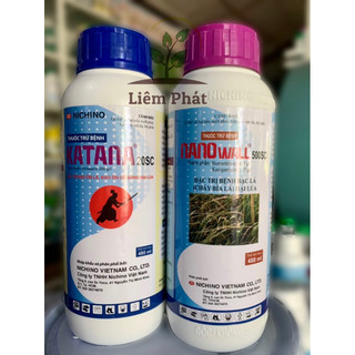 Bộ đôi đạo ôn vi khuẩn Katana + Nano Wall chai 480ml của Nichino Việt nam