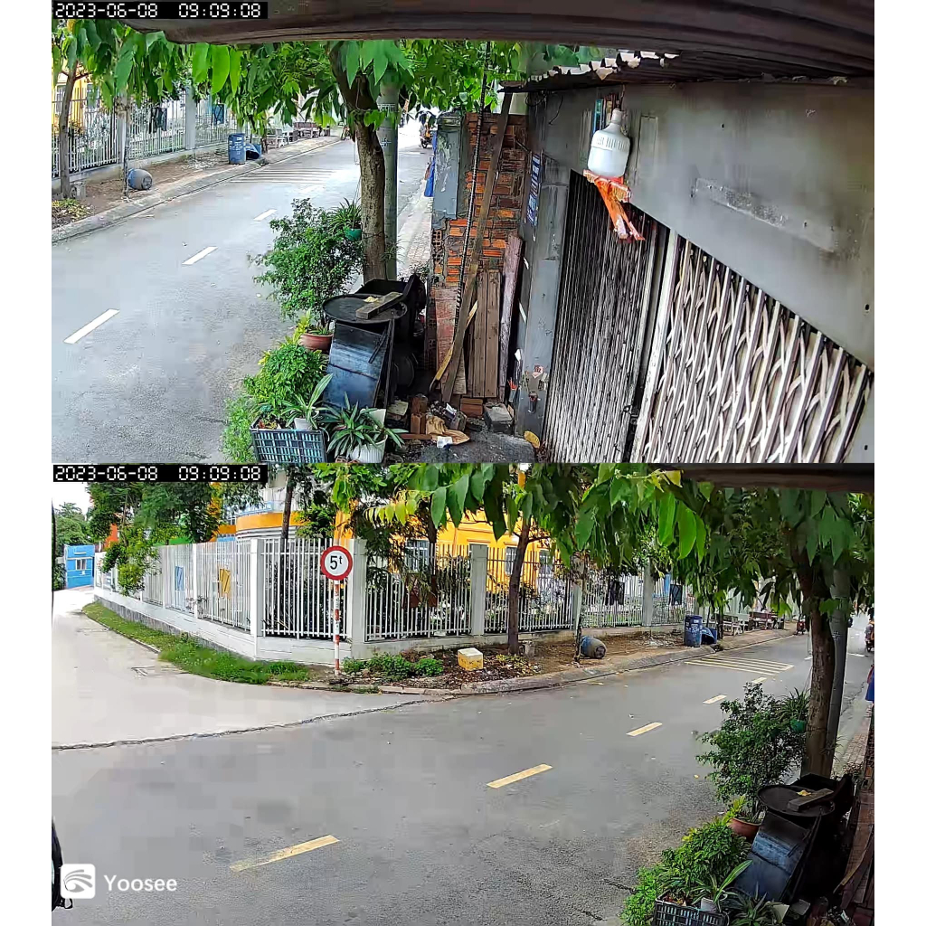 Camera Yoosee Ngoài Trời 2 Mắt PTZ 36Led,Quan Sát Rộng, Xoay 360 Độ, Ban Đêm Có Màu - Mẫu mới 2023