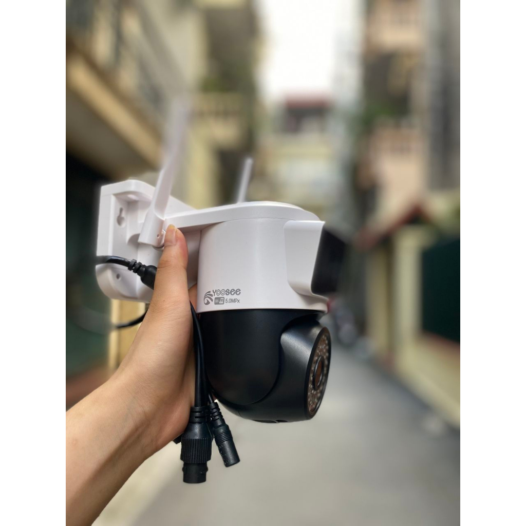 Camera Yoosee Ngoài Trời 2 Mắt PTZ 36Led,Quan Sát Rộng, Xoay 360 Độ, Ban Đêm Có Màu - Mẫu mới 2023