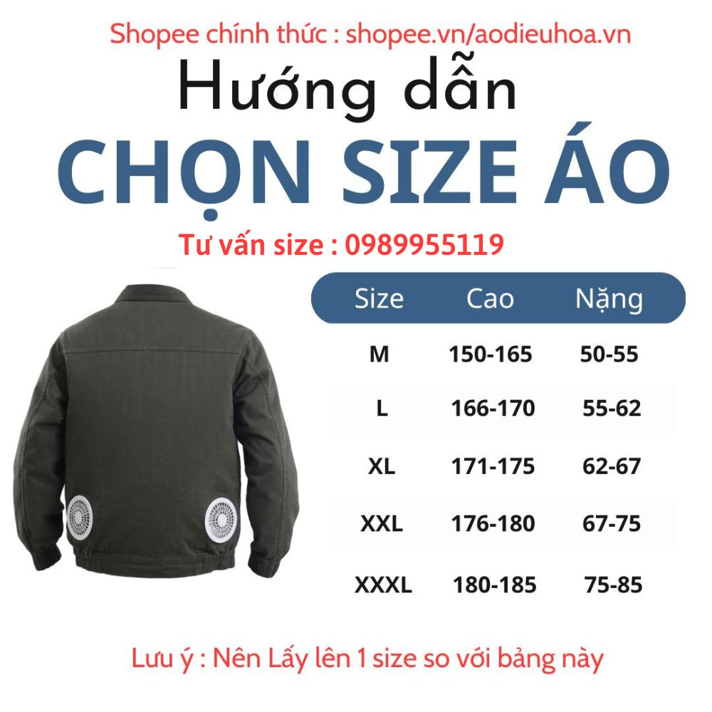 Áo điều hòa japan  Áo chống nắng có gắn quạt làm mát