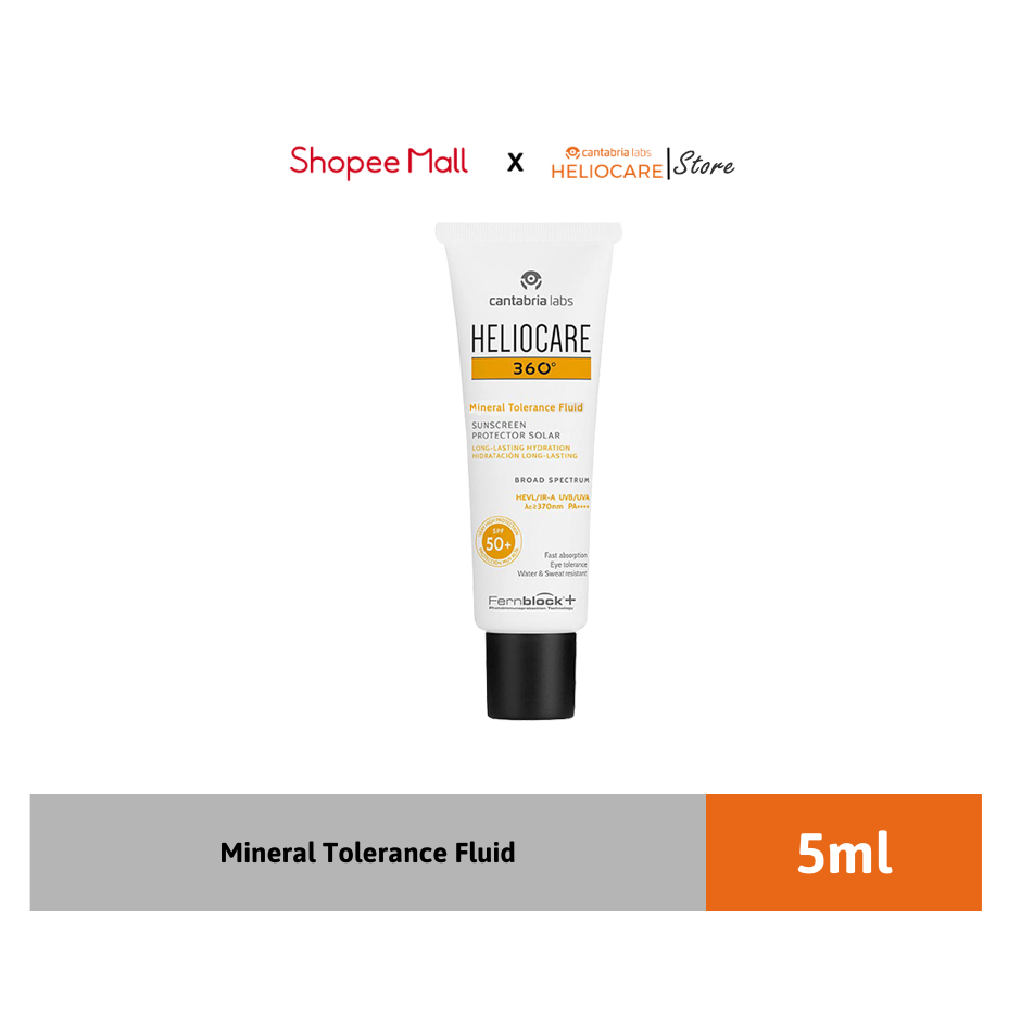 Kem chống nắng HELIOCARE 360° Mineral Tolerance Fluid SPF 50