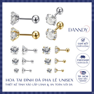 Khuyên tai đá. khuyên tai kim cương nam nữ. bông tai đính đá nam. khuyên tai đính đá. hoa tai đá | dandy