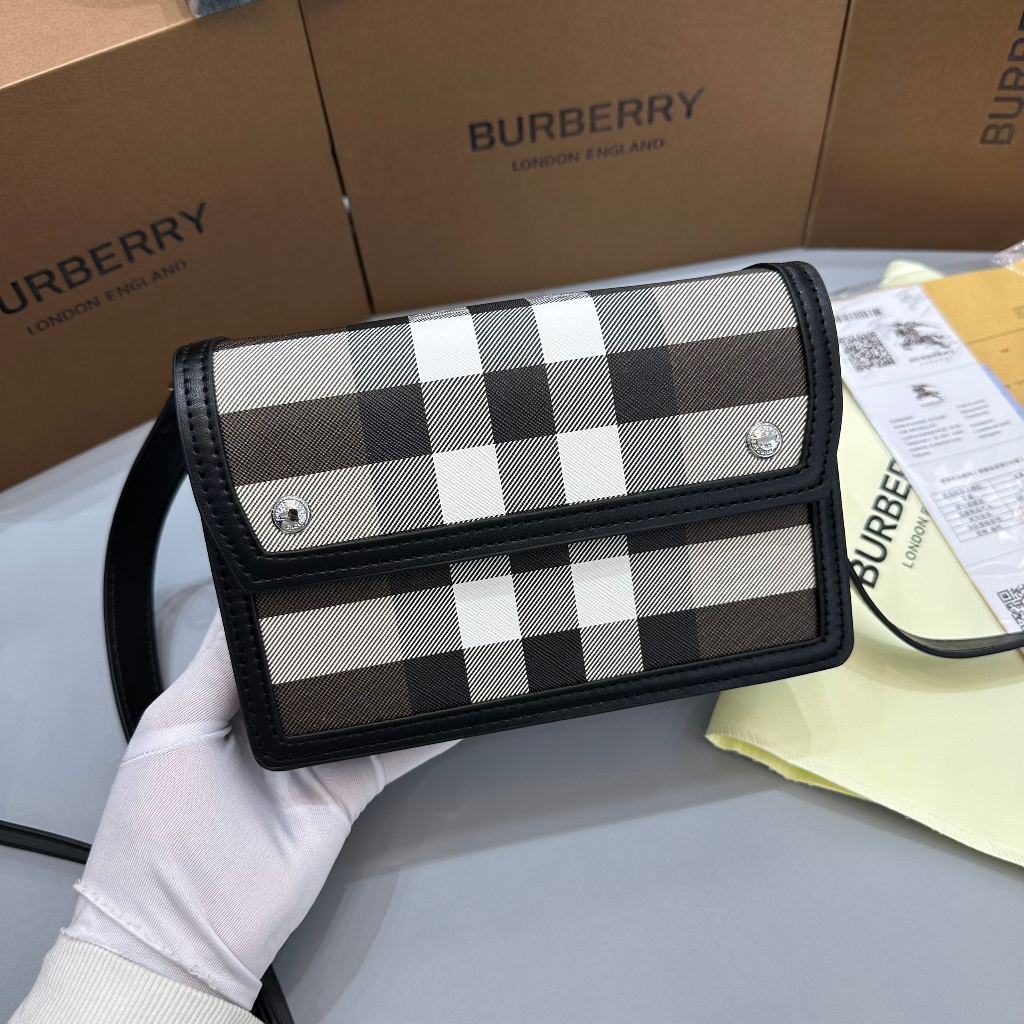 - Túi Đeo Chéo BBR Kẻ L1ke A.u Full Box - Túi Đeo Chéo BBR