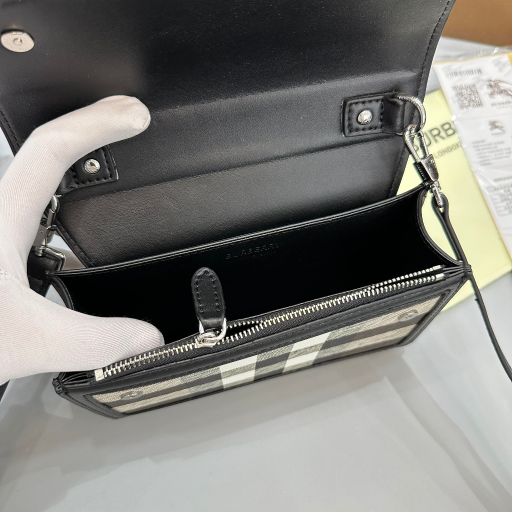 - Túi Đeo Chéo BBR Kẻ L1ke A.u Full Box - Túi Đeo Chéo BBR