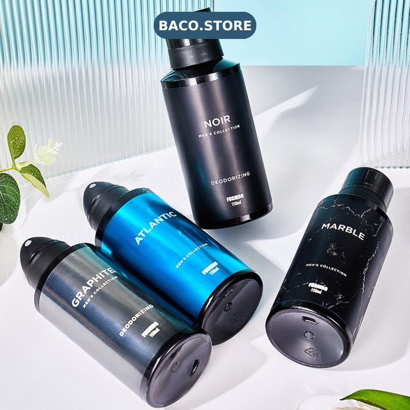 Body mist nam Xịt thơm toàn thân Body Spray 150ml Nam Tính, Sang trọng