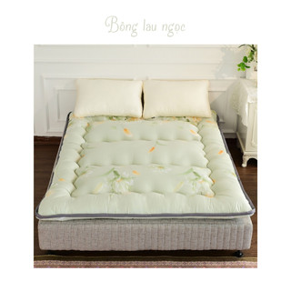 Topper Đệm Ngủ Dùng Bốn Mùa - Cao Cấp Xuất Nhật Chất Liệu Satin