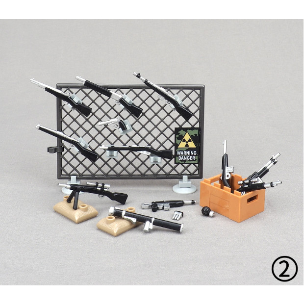 - Súng Quân Sự Lego - Lắp Ráp Mô Hình - Phụ Kiện Lego
