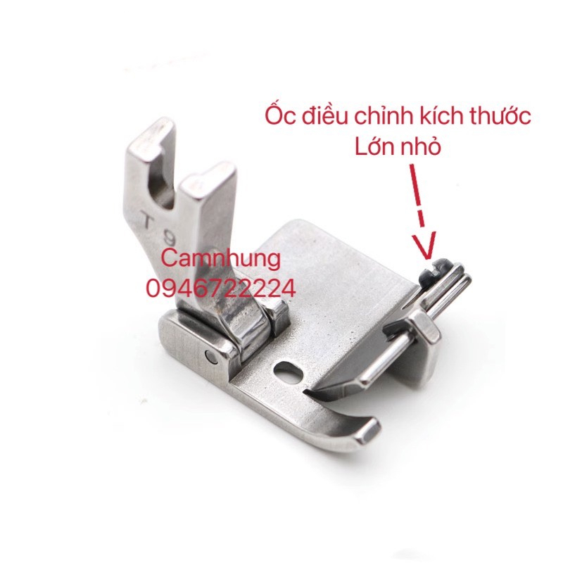 chân vịt đa năng may lai may mí may thun điều chỉnh kích thước T9