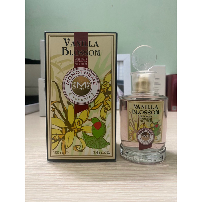Nước hoa nữ Monotheme Vanilla Blossom Pour Femme Edt 100ml.Tester có nắp