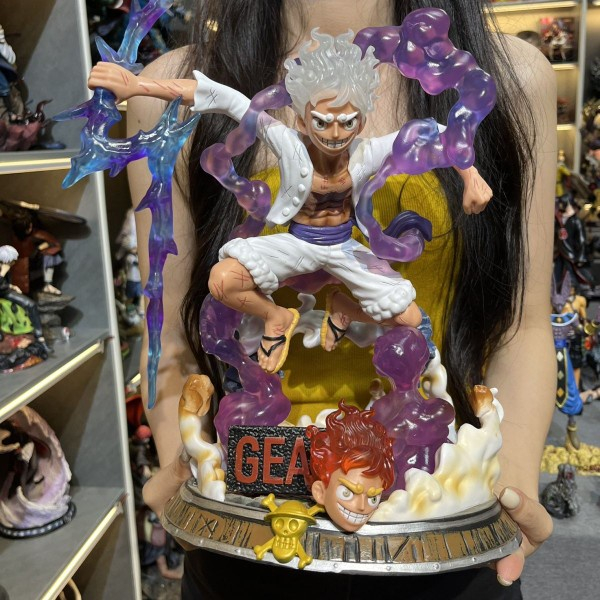 MH09 -  Mô Hình Chất Lượng Cao Monkey D Luffy Gear 5 Thần Mặt Trời Nika 36cm Siêu To Cực Đẹp - Mô hình One Piece A1