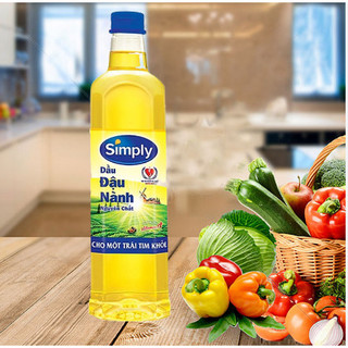 Dầu ăn Simply chai 1lít