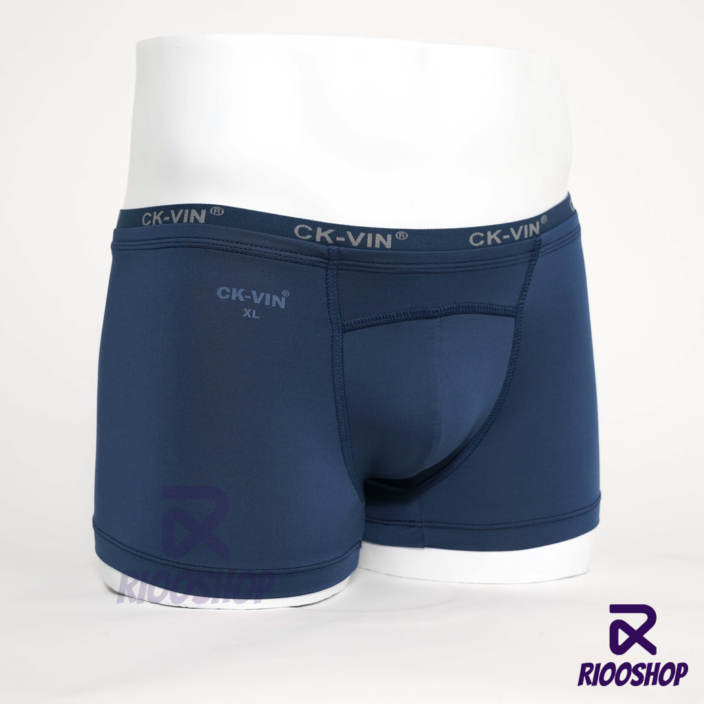 Set combo 5 quần lót nam boxer, quần sịp đùi nam cotton cao cấp vnxk RIOOSHOP RUW003 có size lớn, big size