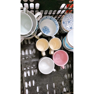 Set chậu ly gốm nhật y như hình