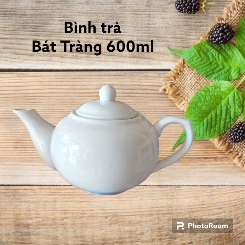 Bình pha trà Bát Tràng Việt Nam 600ml