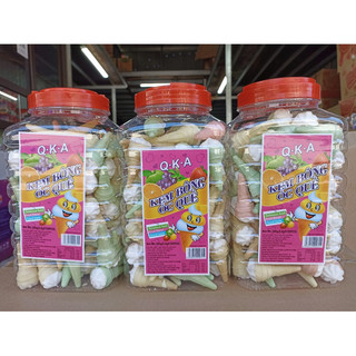 Hộp khoảng 100 chiếc kẹo mallmanowl hình kem ốc quế