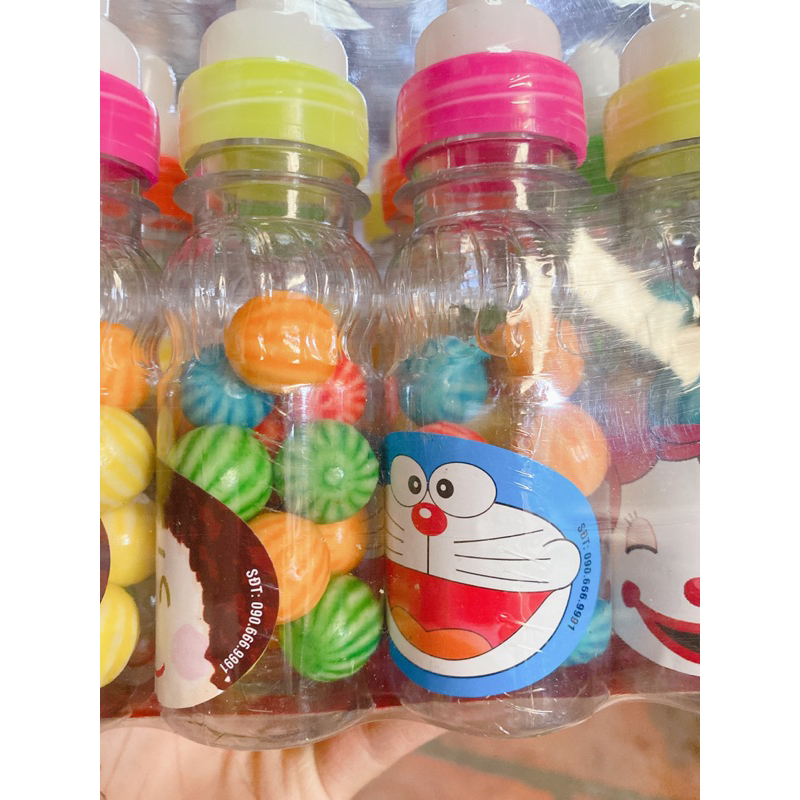 Khay 12 lọ kẹo cao su siêu ngon