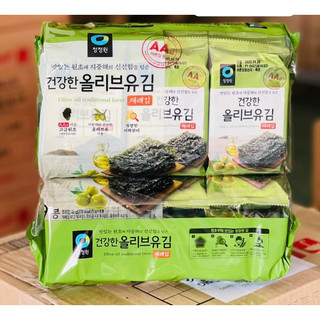 Lốc 9 gói rong biển ăn liền Hàn Quốc