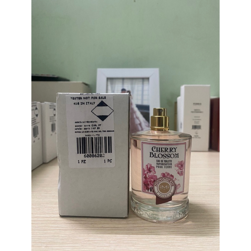 Nước hoa nữ Monotheme Cherry Blossom Pour Femme Edt 100ml.Tester ko nắp