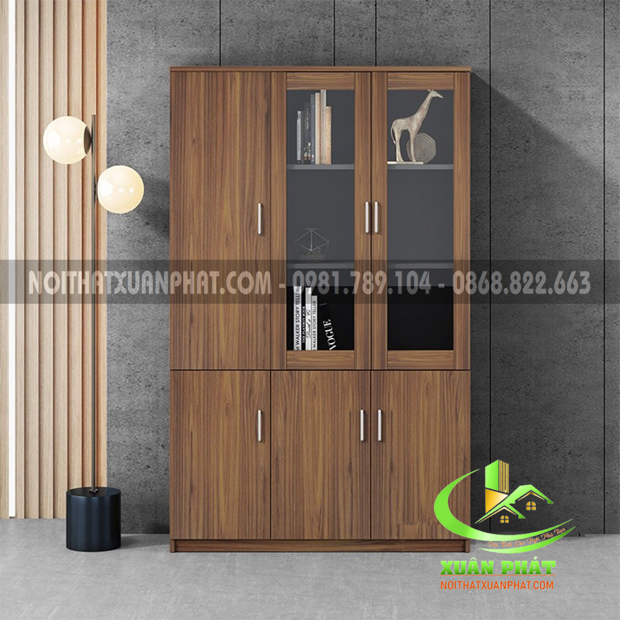 Tủ hồ sơ văn phòng, tủ tài liệu giám đốc cánh kính