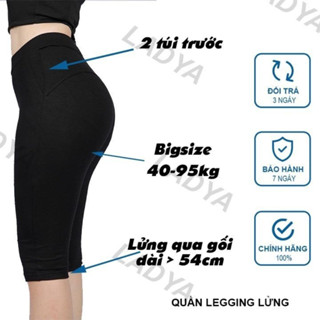 Mã FATRENDAUG giảm đến 30k tối đa 99k Quần Legging Nữ GOZIN.STORE chất