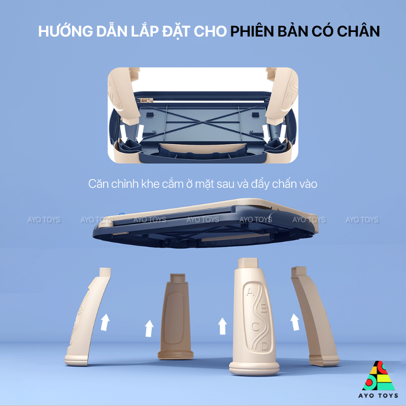 Bảng Vẽ Thông Minh Tự Xóa Có Chân Bàn Cho Bé - Bảng Từ Tính Tập Viết, Tập Vẽ Cho Bé
