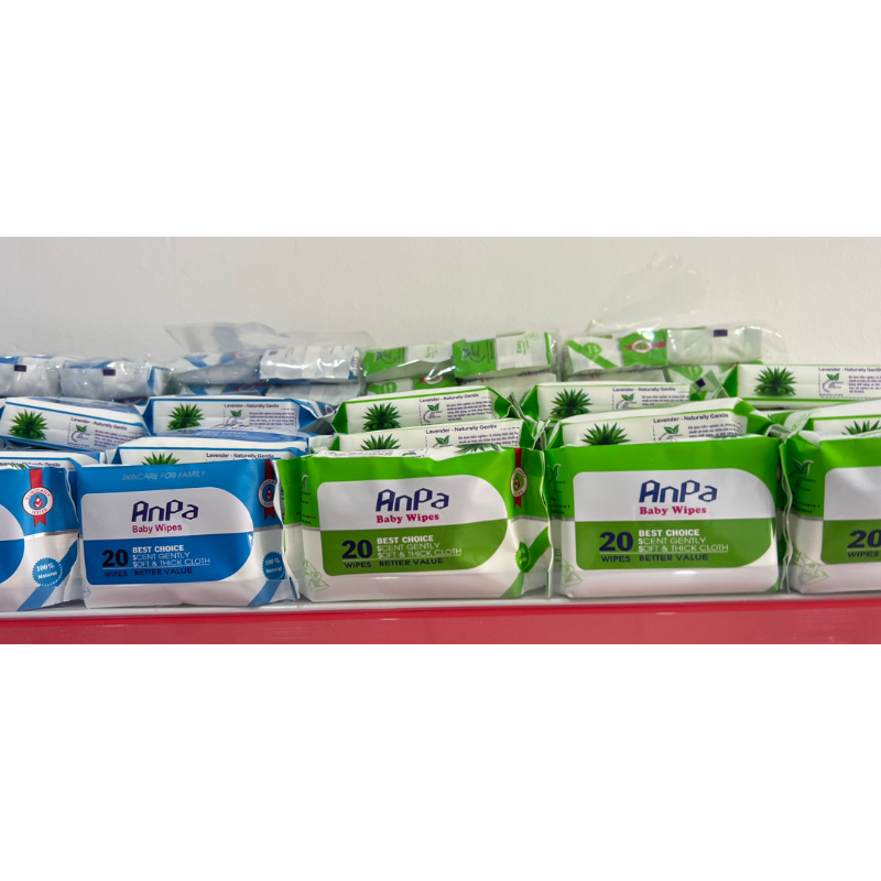 Khăn giấy ướt mini Anpa bỏ túi