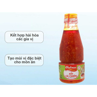 Xốt cá chiên Cholimex chai nhựa 280g - nước sốt tiện lợi