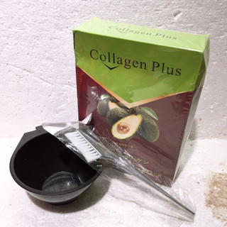 Nhuộm tóc đen Collagen Plus tinh chất Bơ 500mlx2