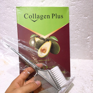 Nhuộm tóc đen Collagen Plus tinh chất Bơ 500mlx2