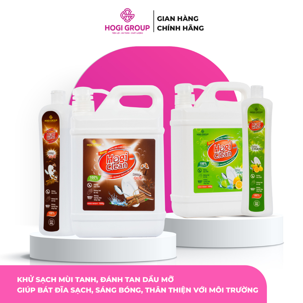 NƯỚC RỬA CHÉN SINH HỌC HOGI CLEAN 1,6L