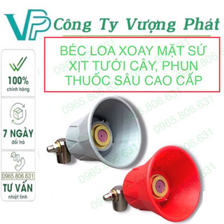 Béc loa xoay dùng phun thuốc ty sứ, tưới nước | Béc phun xịt thuốc