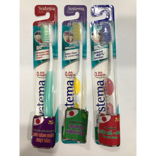 Bàn chải đánh răng Systema Số 1 Nhật Bản Mới