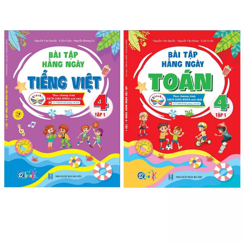 Sách - Bài Tập Hằng Ngày Toán Và Tiếng Việt Lớp 4 - Tập 1 - Cánh Diều