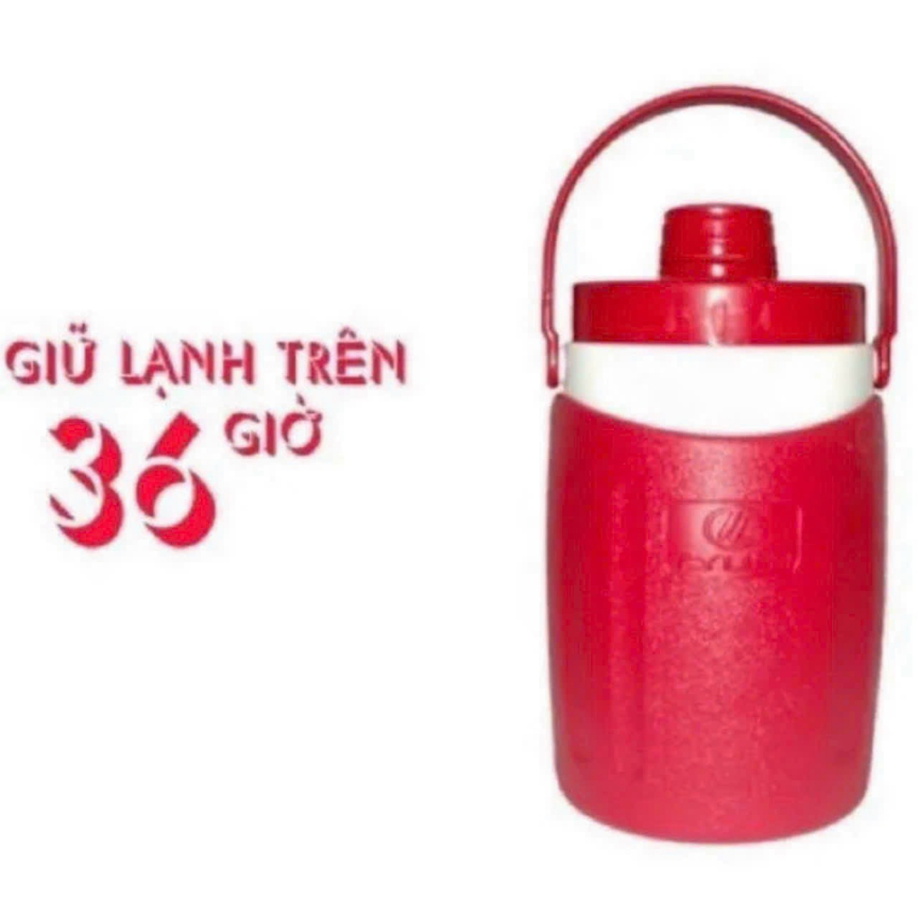 Bình đá giữ nhiệt nắp bật quà tặng 1.5L, giữ lạnh hơn 36h