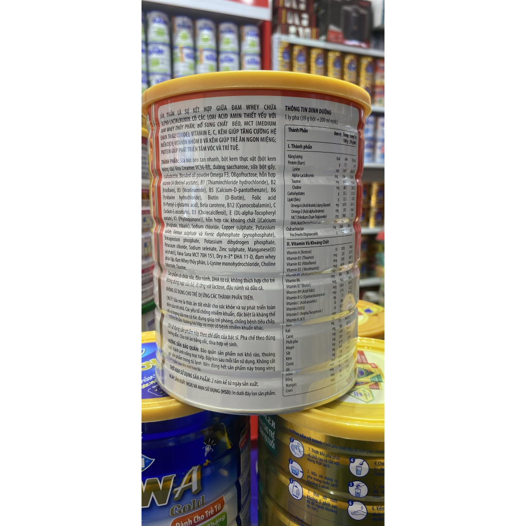 Sữa bột Arti Gain đỏ 400g dành cho trẻ từ 6 đến 36 tháng Tăng cân hiệu quả cho trẻ gầy Dễ Uống