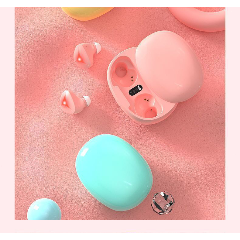 TWs hiện đại S180 Macaron Wireless Bluetooth Tai nghe Hifi Sport Sport tai nghe bluetooth