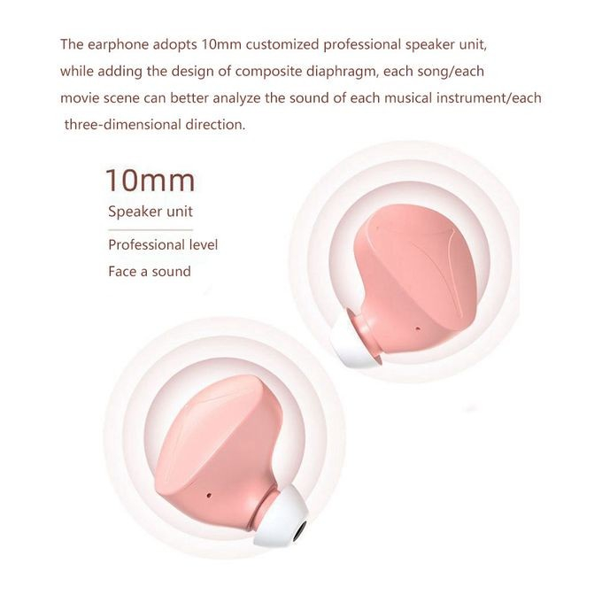 TWs hiện đại S180 Macaron Wireless Bluetooth Tai nghe Hifi Sport Sport tai nghe bluetooth