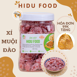 Ô mai xí muội đào hồng không hạt 500gr thái lan chua ngọt đồ ăn vặt HiDuFood