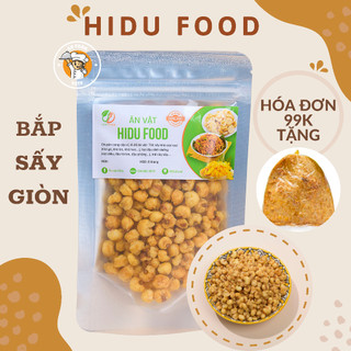 Bắp rang bơ tỏi ớt loại ngon giòn tan đậm vị  đồ ăn vặt HiDuFood