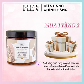 Bột tắm trắng thảo mộc trắng da toàn thân chuẩn spa dạng hủ 300gr