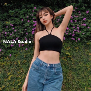 Áo croptop kiểu yếm buộc dây Nala Studio