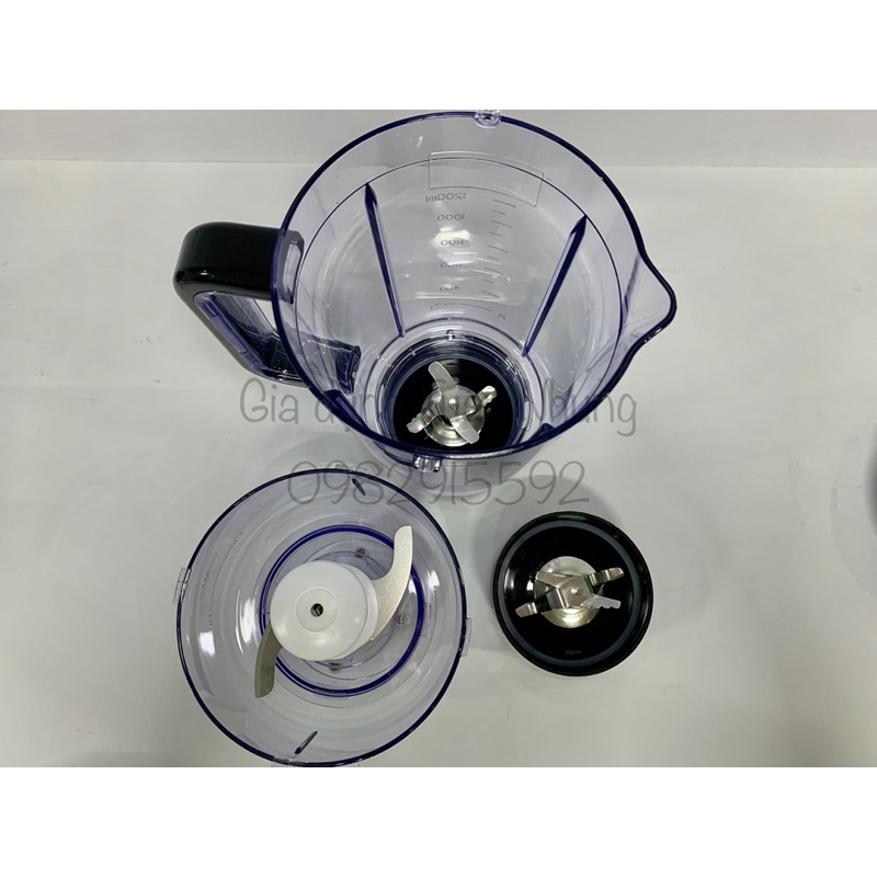 Máy xay sinh tố FAMCO 9801FC, dung tích 1500ml, công suất 300W