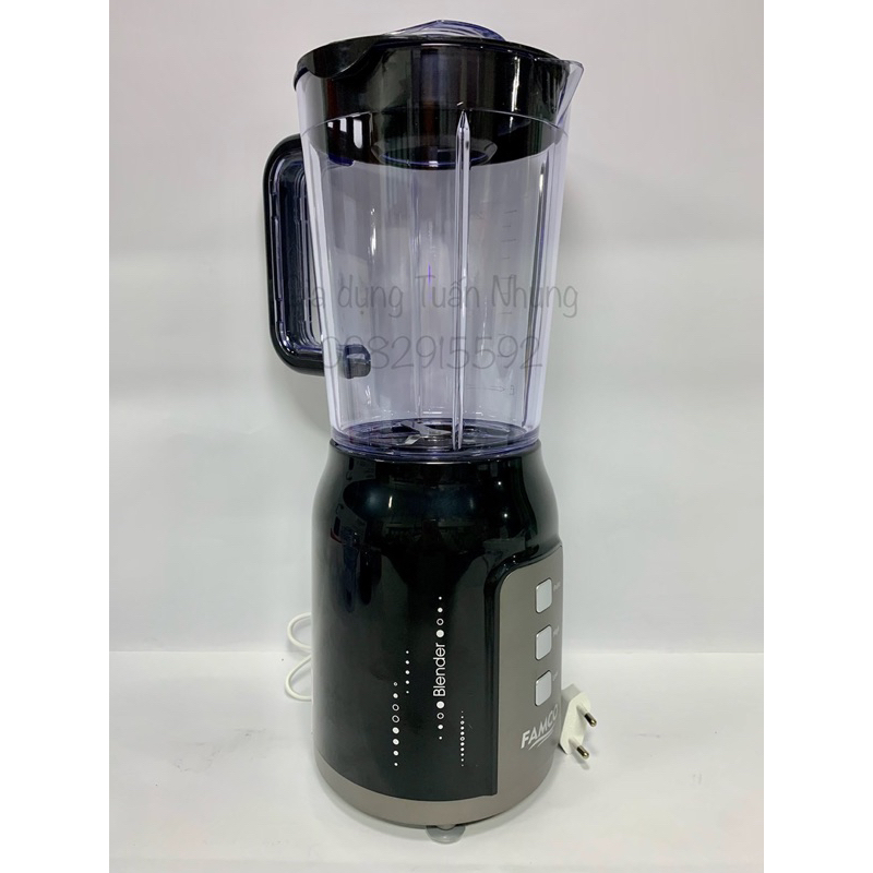 Máy xay sinh tố FAMCO 9801FC, dung tích 1500ml, công suất 300W