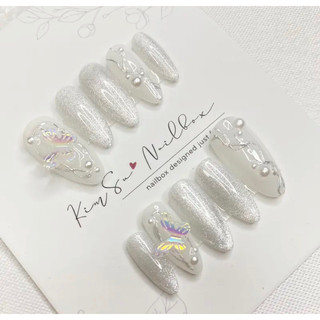 Móng up Thiết kế Nailbox trong gắn chamr nổi