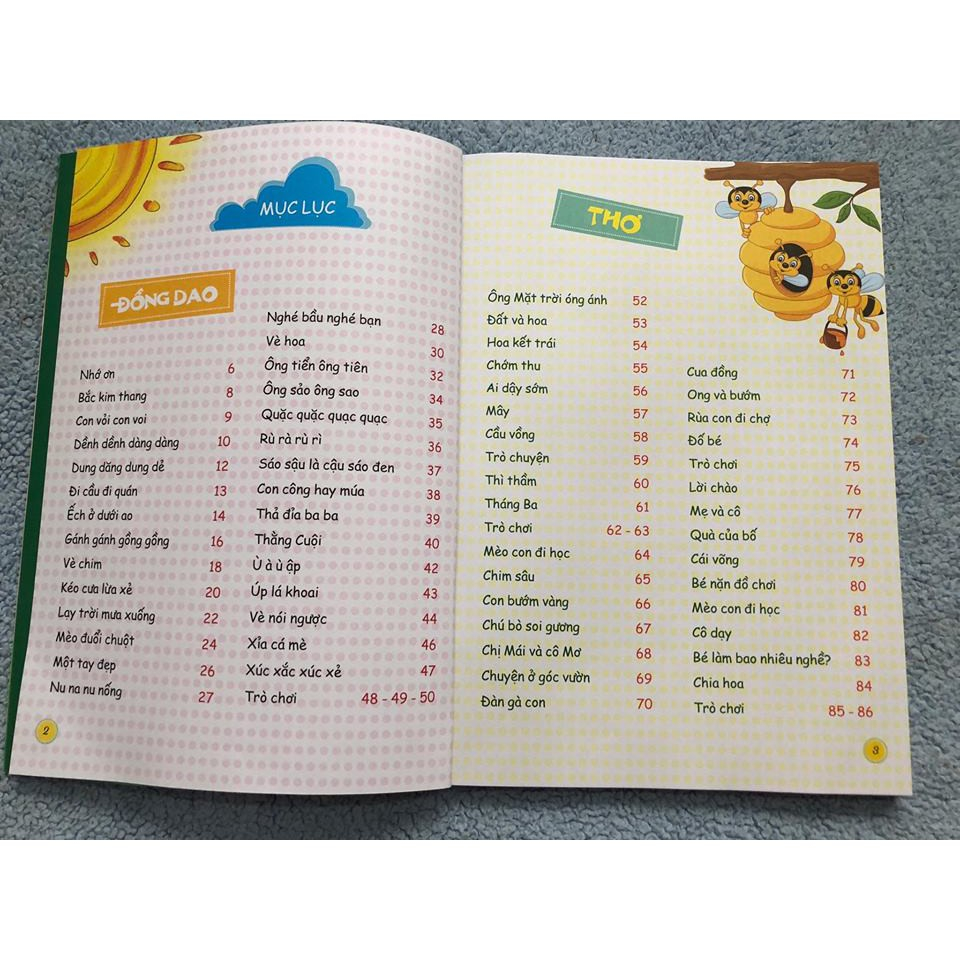 Sách - Combo Truyện đọc cho bé trước giờ đi ngủ + Đồng Dao Thơ Truyện cho bé tập nói