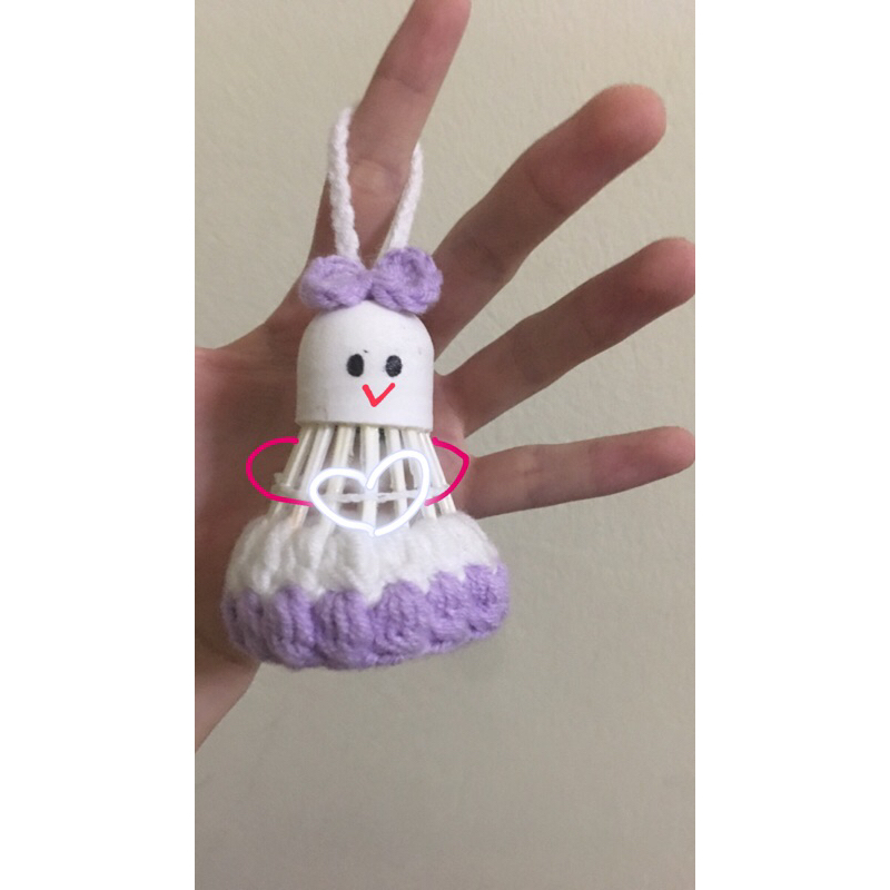 Móc khoá cầu lông