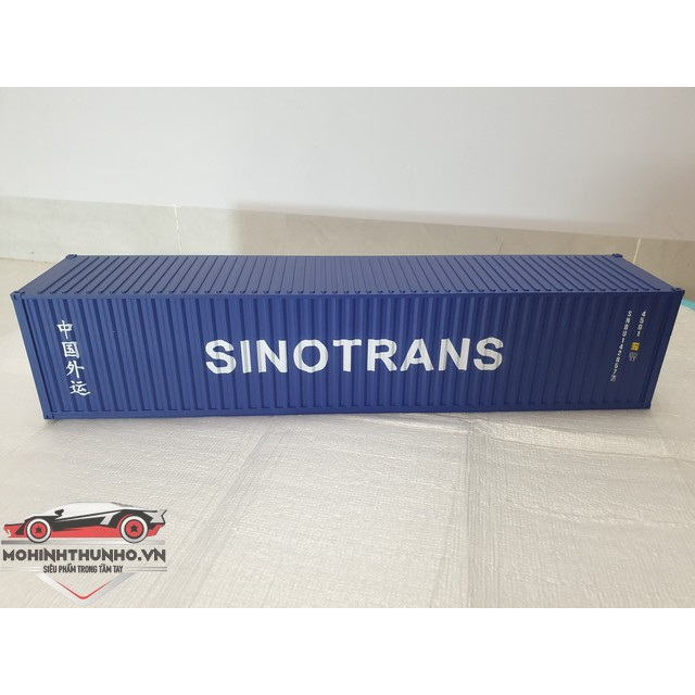 Mô hình rơmooc container, tỉ lệ 1:24